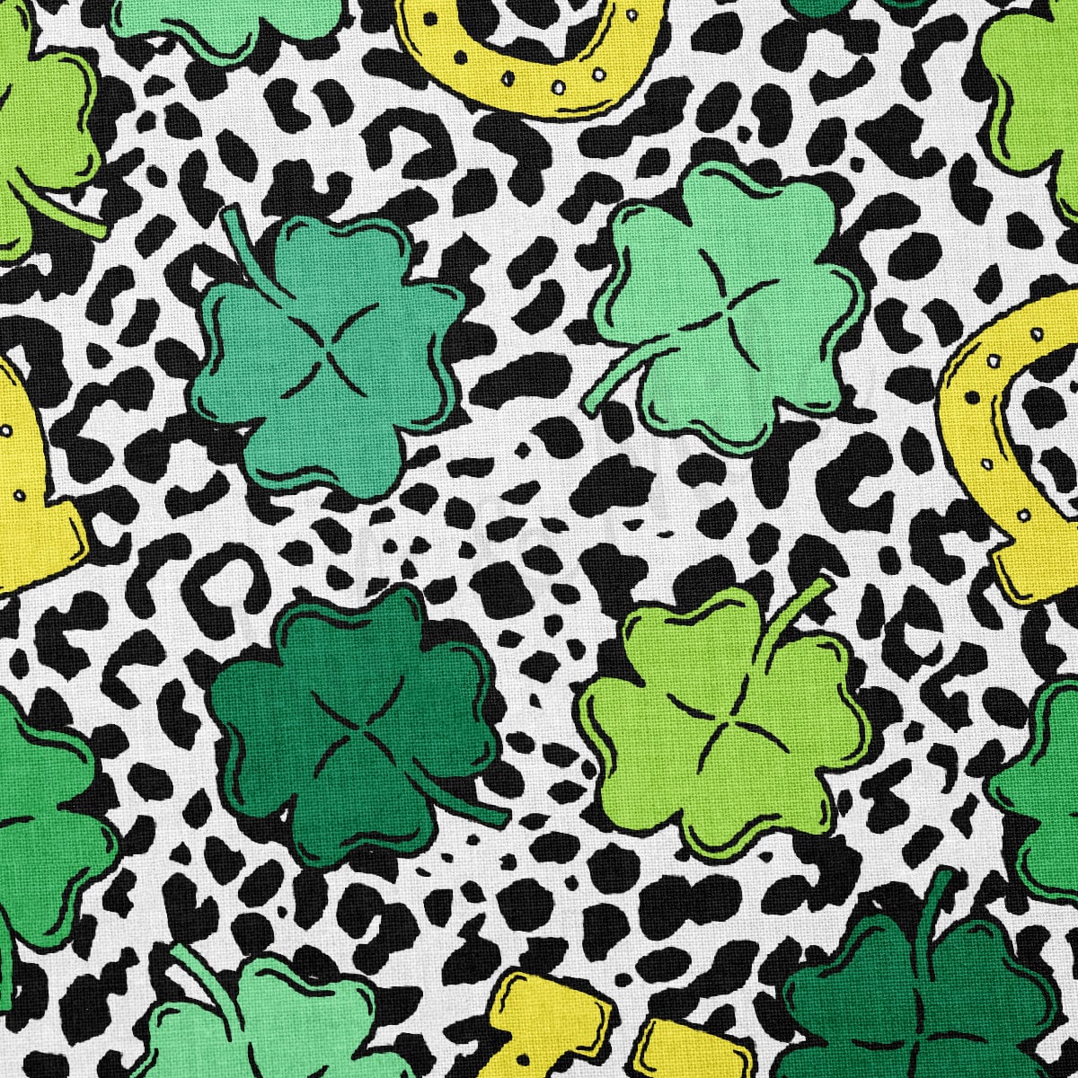100% Cotton Fabric By the Yard Printed in USA Cotton Sateen -  Cotton CTN1094 St. Patrick's Day