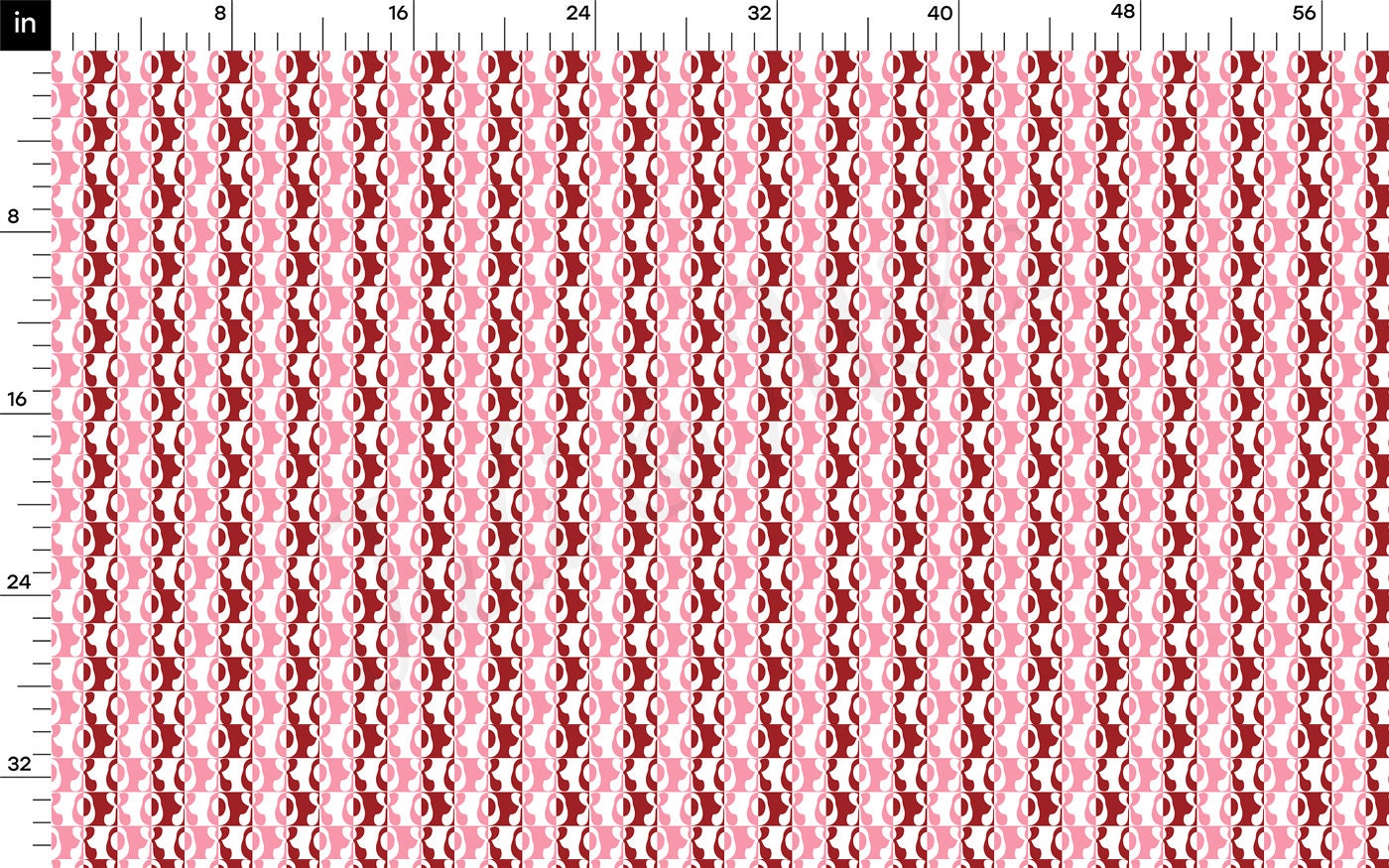 100% Cotton Fabric By the Yard Printed in USA Cotton Sateen -  Cotton CTN1214 Valentine's Day