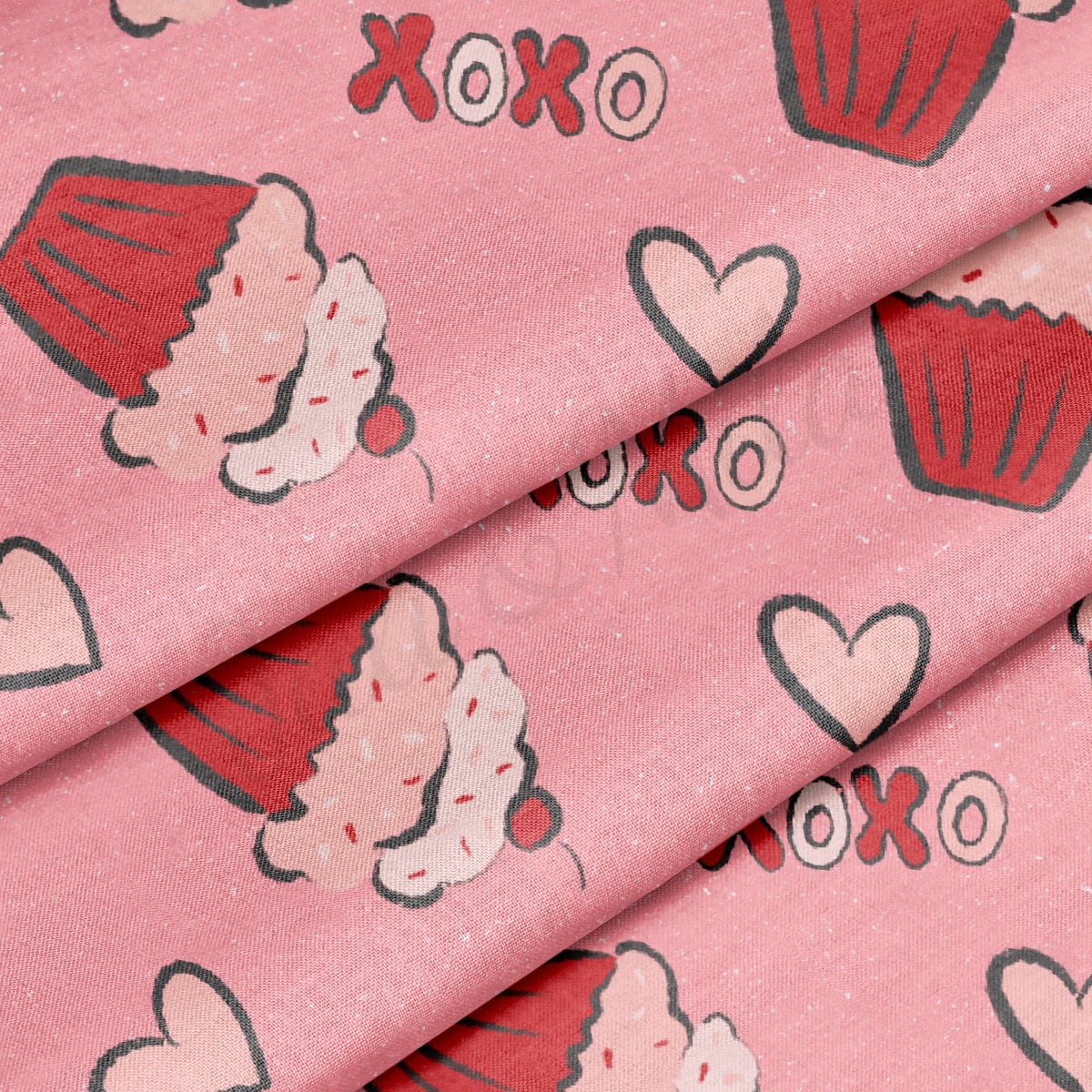 100% Cotton Fabric By the Yard Printed in USA Cotton Sateen -  Cotton CTN1216 Valentine's Day