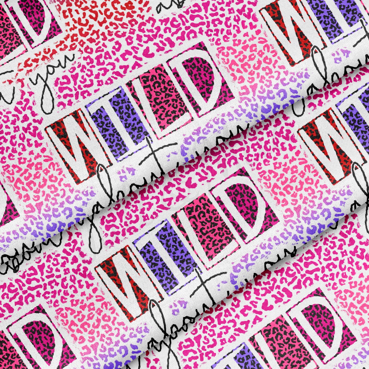 100% Cotton Fabric By the Yard Printed in USA Cotton Sateen -  CottonCTN1217 Valentine's Day