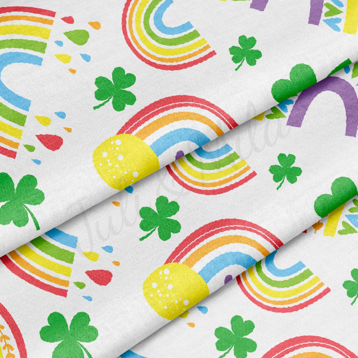 100% Cotton Fabric By the Yard Printed in USA Cotton Sateen -  Cotton CTN1232 St. Patrick's Day