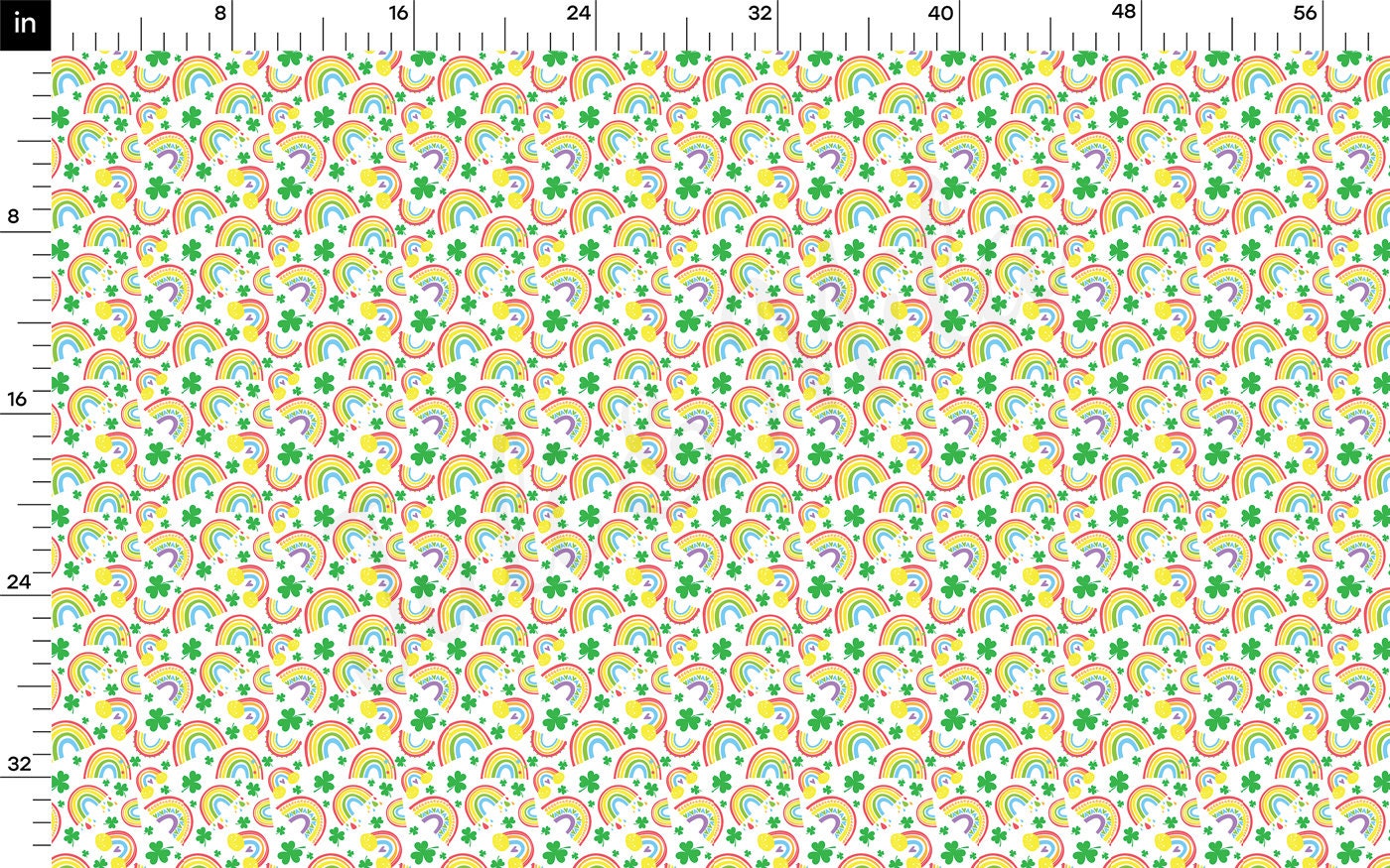 100% Cotton Fabric By the Yard Printed in USA Cotton Sateen -  Cotton CTN1232 St. Patrick's Day