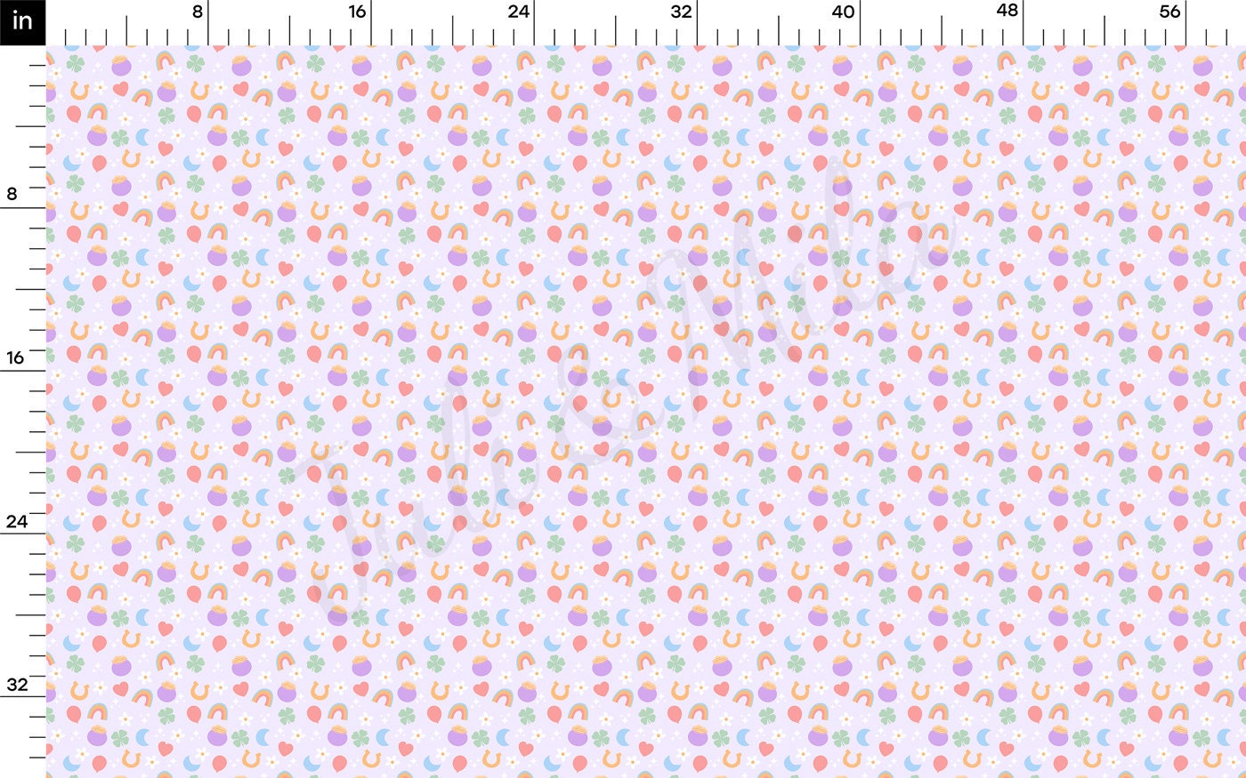 100% Cotton Fabric By the Yard Printed in USA Cotton Sateen -  Cotton CTN1250 St. Patrick's Day