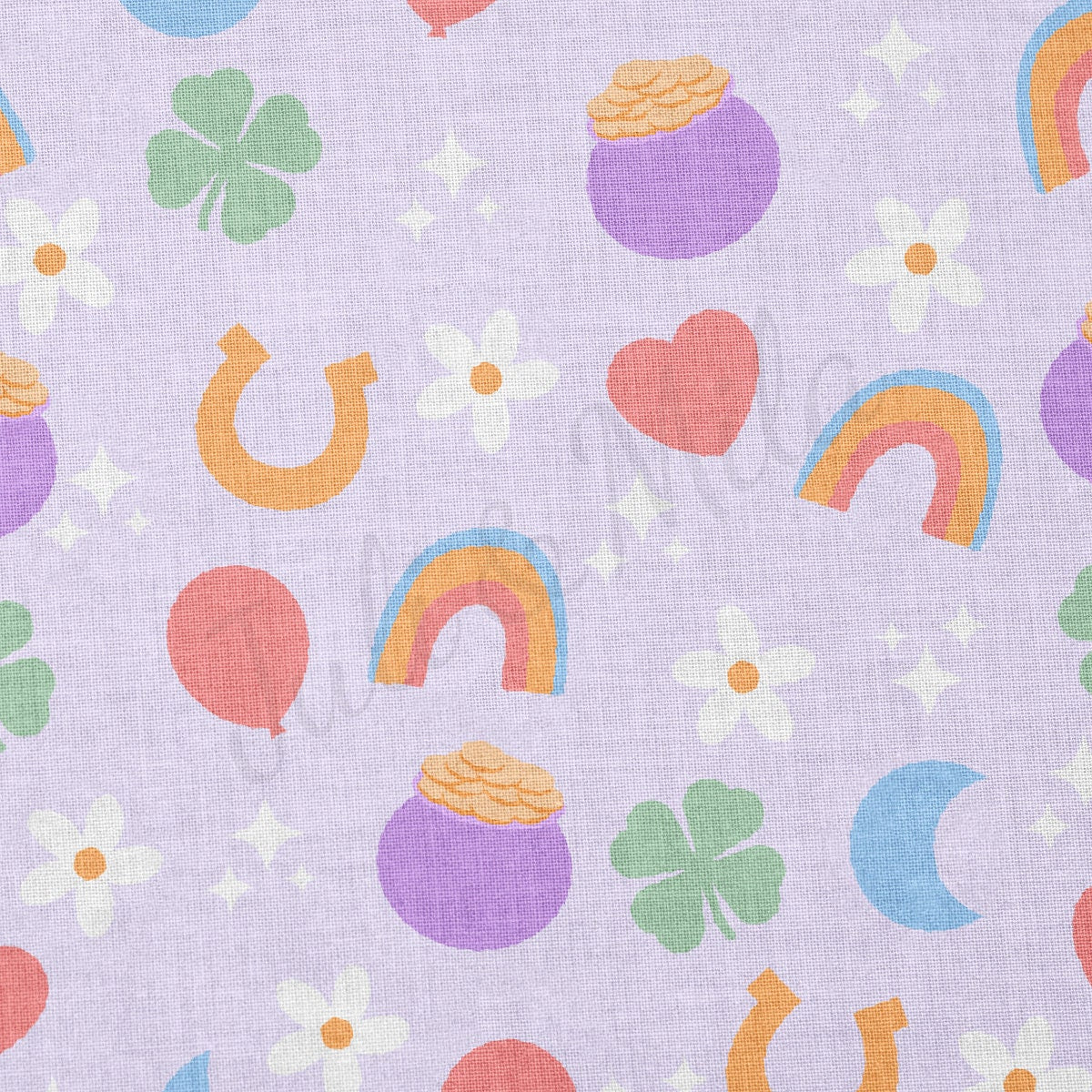 100% Cotton Fabric By the Yard Printed in USA Cotton Sateen -  Cotton CTN1250 St. Patrick's Day