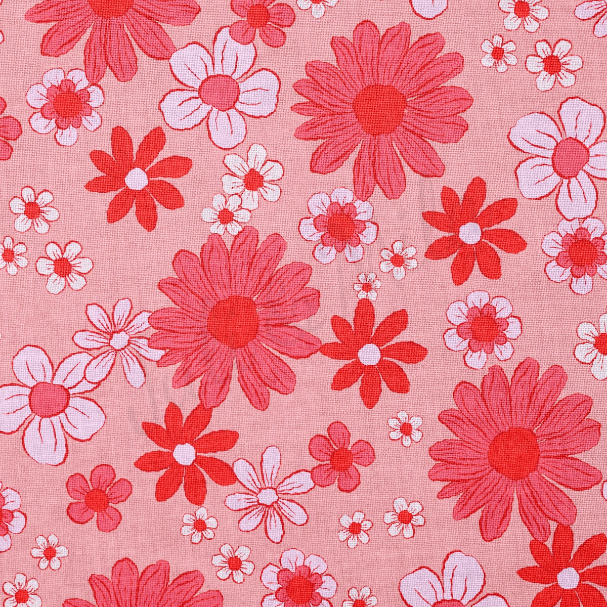 100% Cotton Fabric By the Yard Printed in USA Cotton Sateen -  Cotton CTN1254 Valentine's Day
