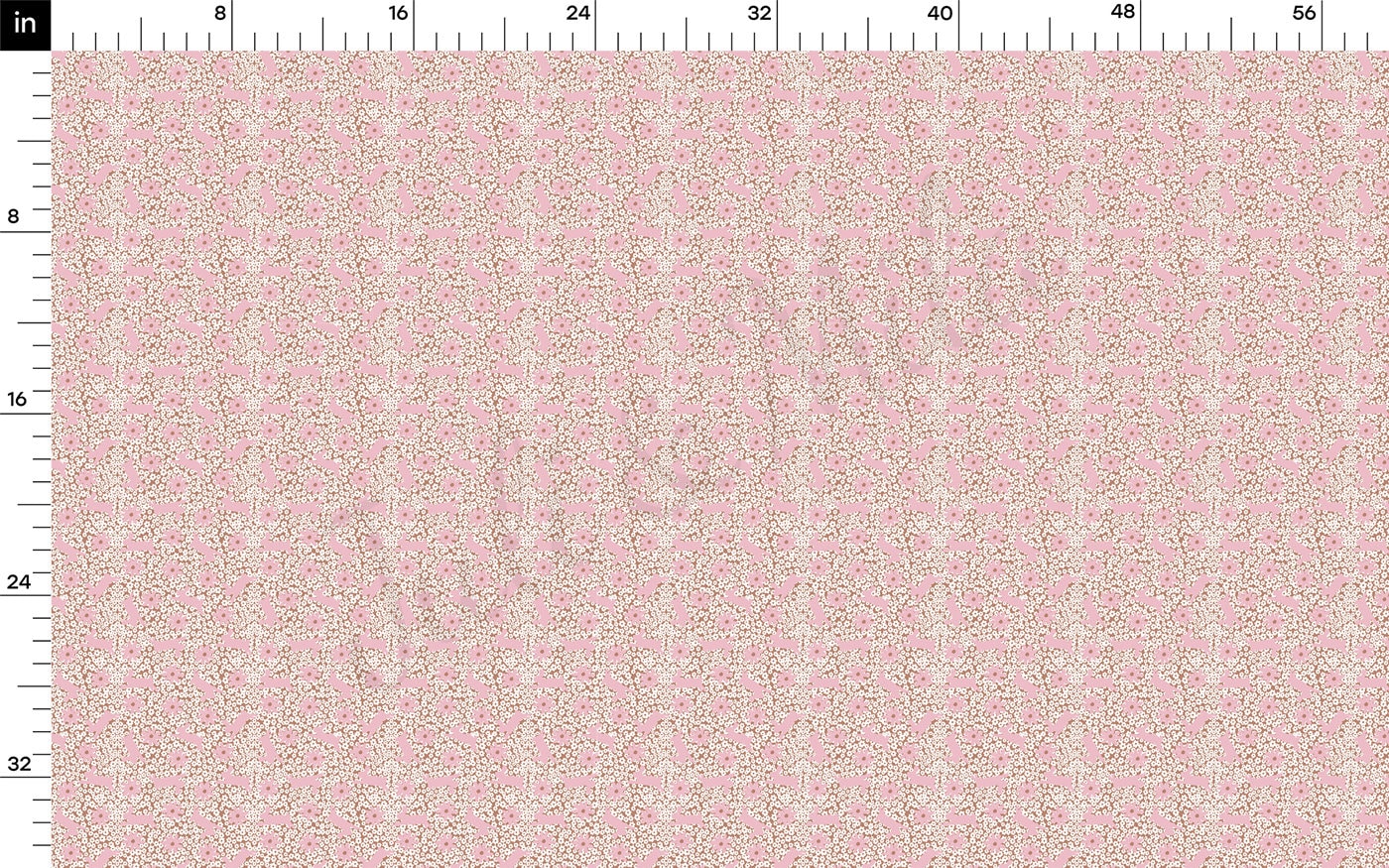 100% Cotton Fabric By the Yard Printed in USA Cotton Sateen -  Cotton CTN1258 Easter