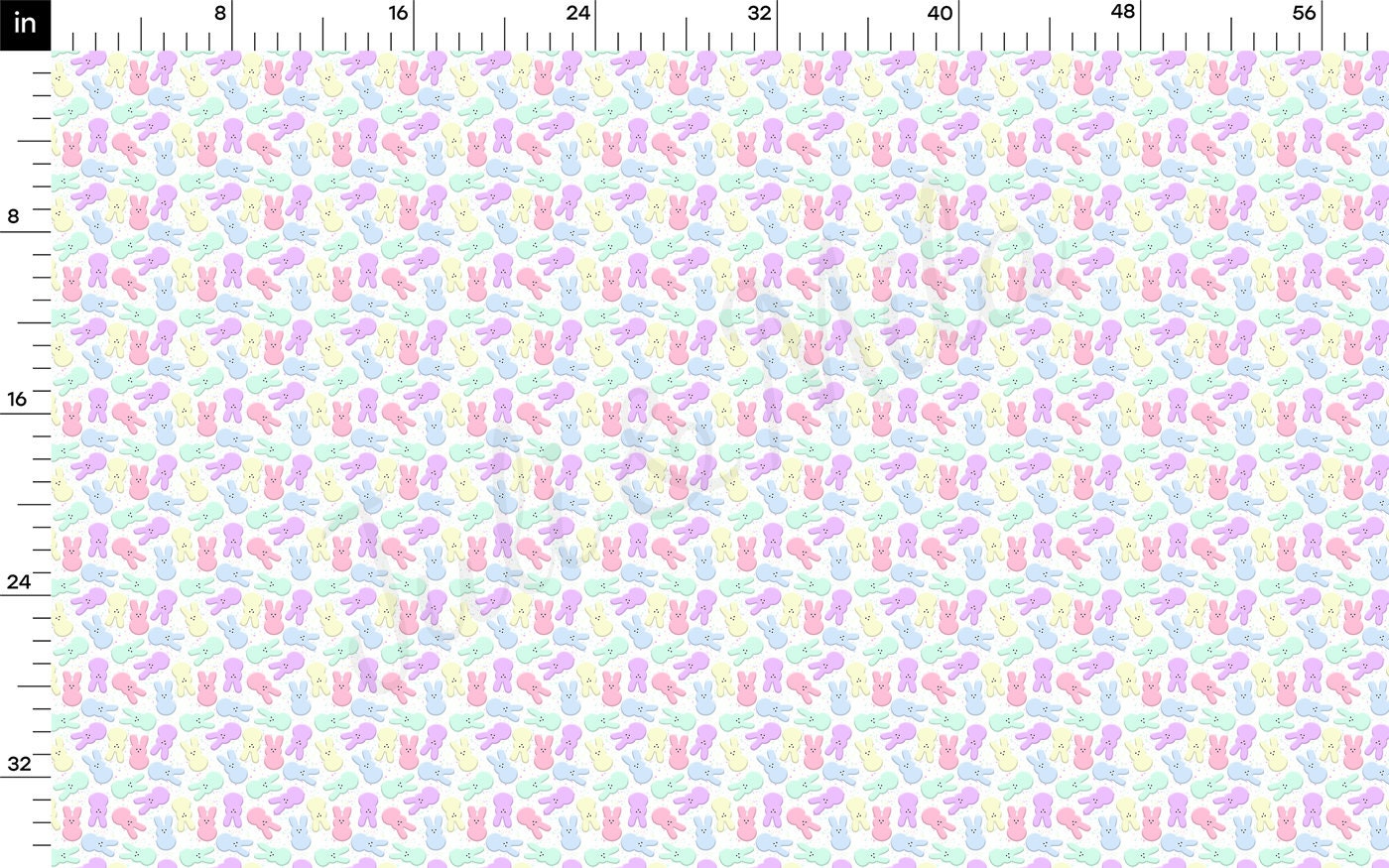 100% Cotton Fabric By the Yard Printed in USA Cotton Sateen -  Cotton CTNEast76 Easter