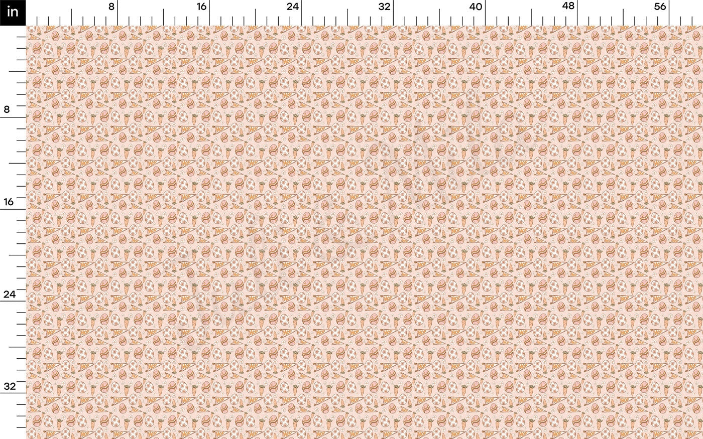 100% Cotton Fabric By the Yard Printed in USA Cotton Sateen -  Cotton CTNEast123 Easter
