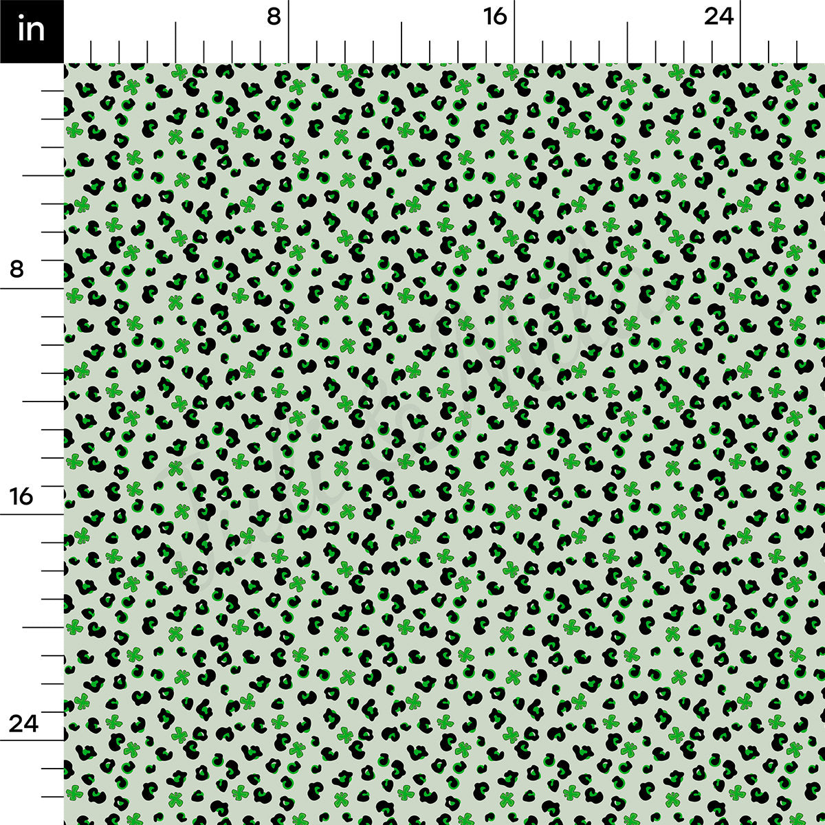 100% Cotton Fabric By the Yard Printed in USA Cotton Sateen -  Cotton CTNPaintsmear66 St. Patrick's Day
