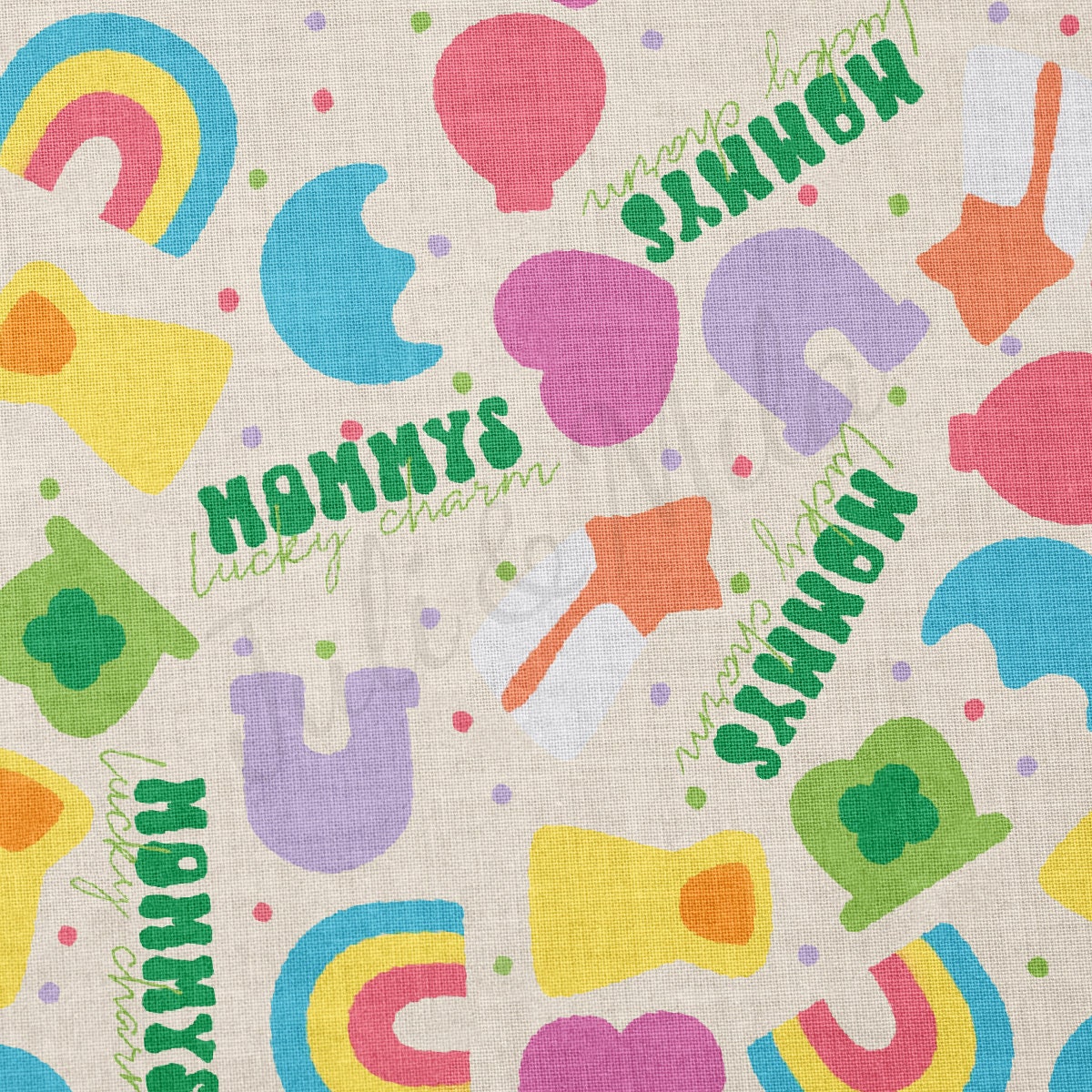 100% Cotton Fabric By the Yard Printed in USA Cotton Sateen -  Cotton CTNPatrick36 St. Patrick's Day