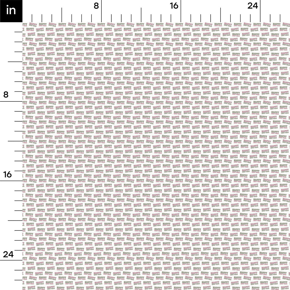 a ruler with a lot of small squares on it