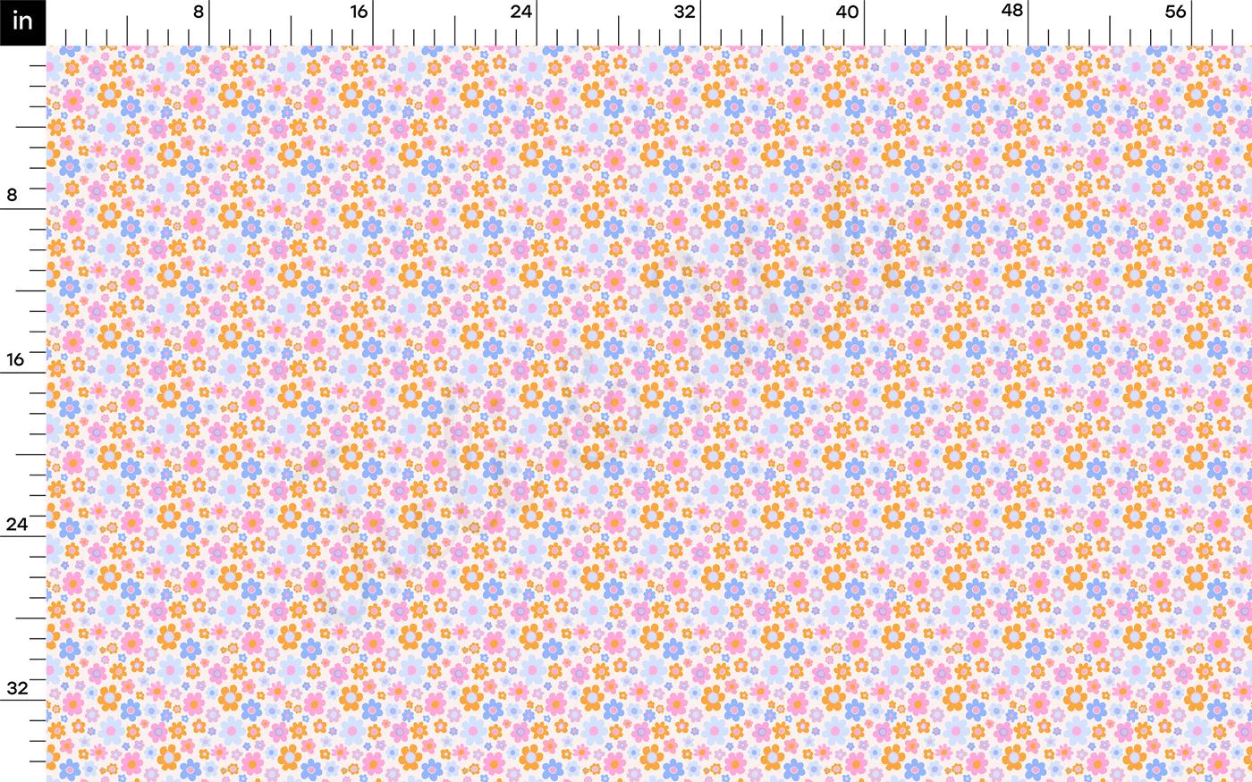 a large scale of colorful dots on a white background