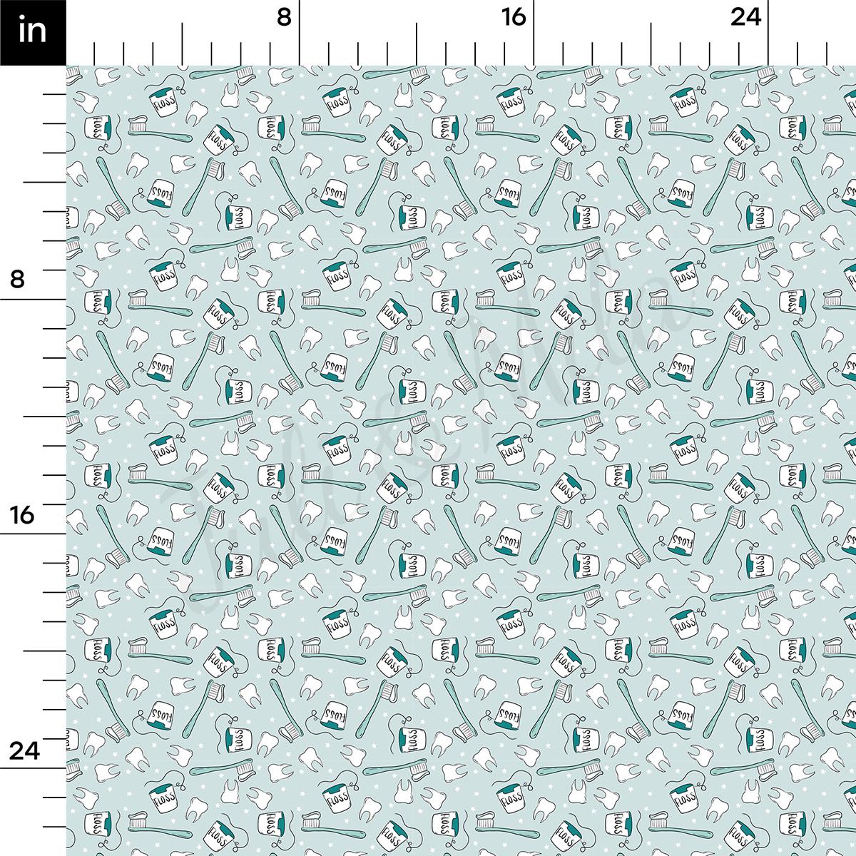 a ruler is shown with a pattern on it