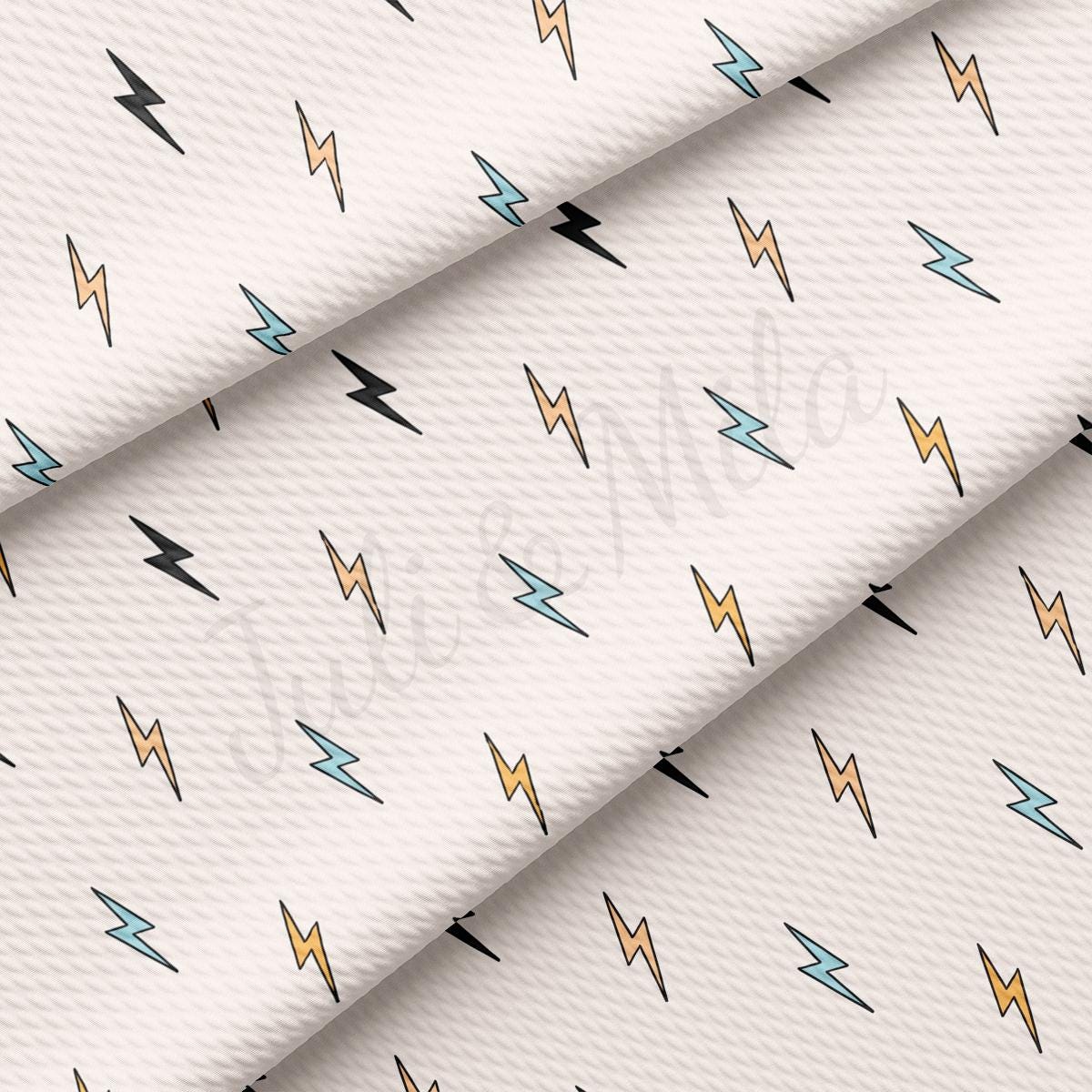 a white background with a pattern of lightnings