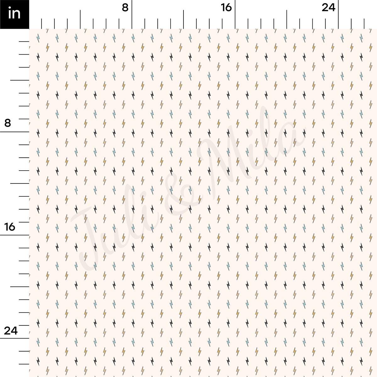 a ruler with an image of a pattern on it