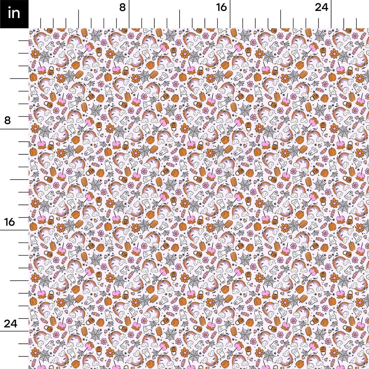 a ruler with an image of a pattern on it
