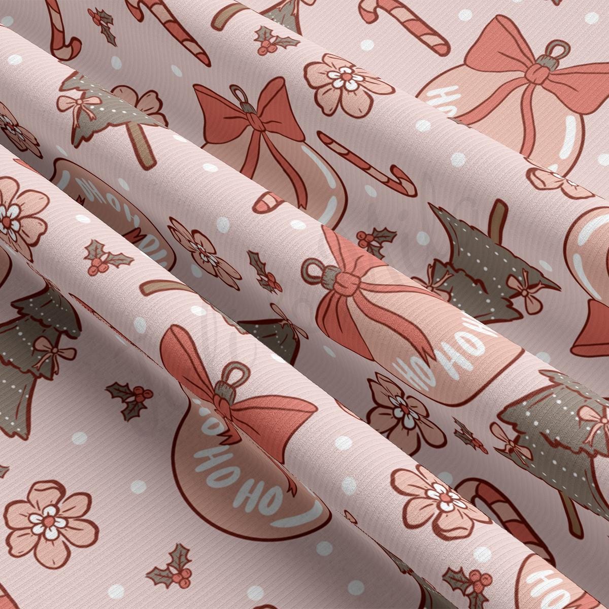 a close up of a pink wrapping paper