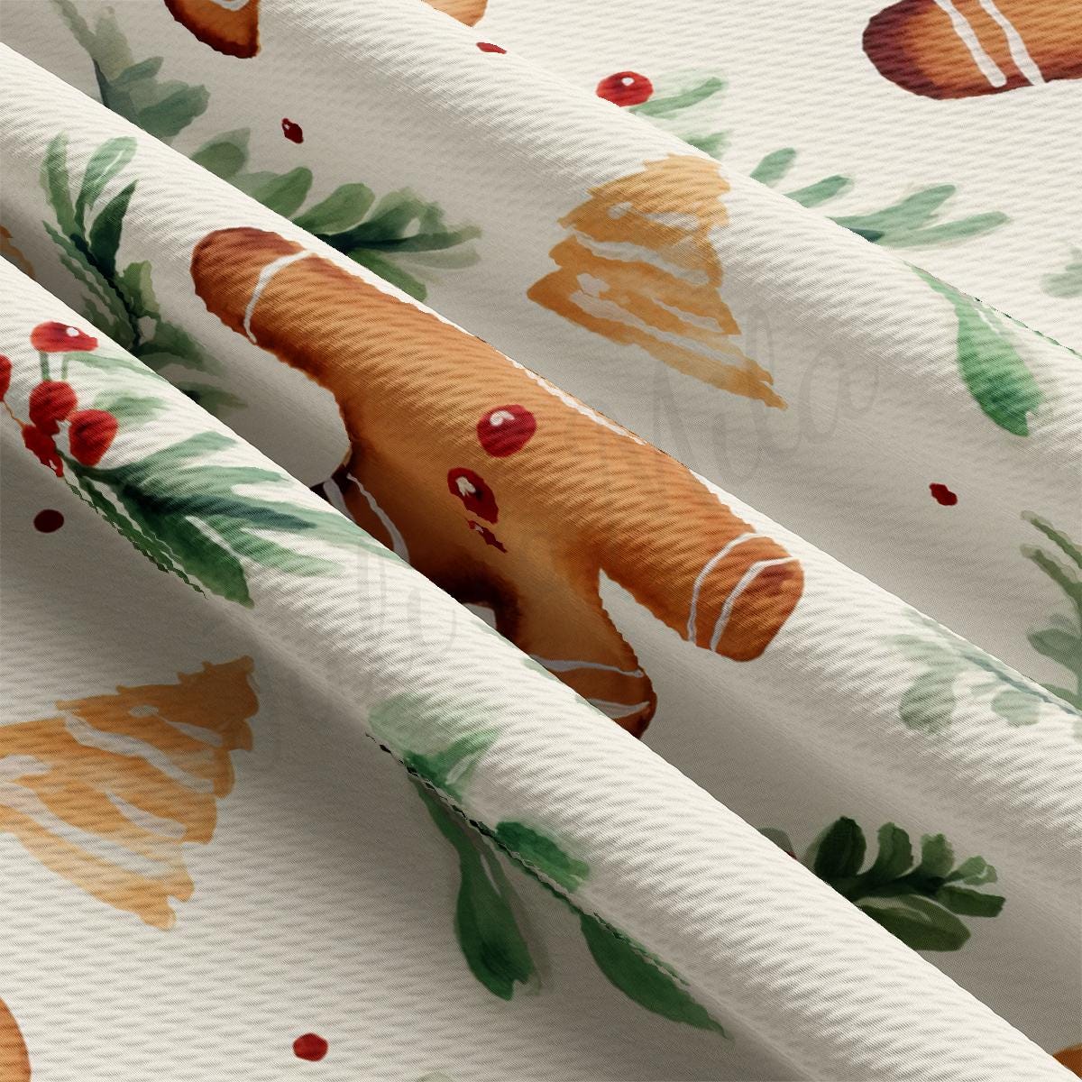 a close up of a wrapping paper with a ginger on it