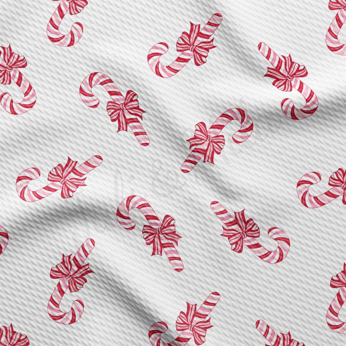 a candy cane pattern on a white background