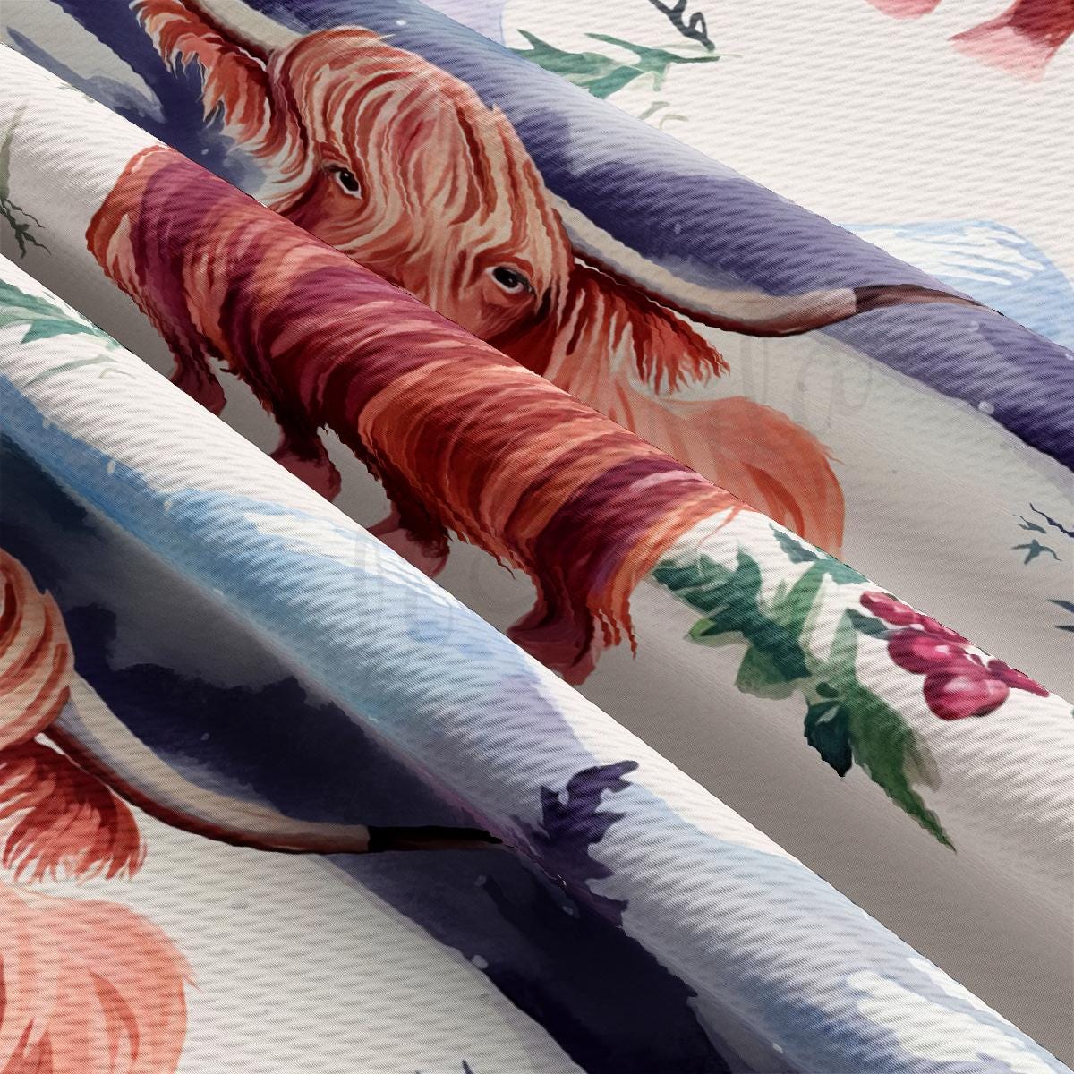 a close up of a wallpaper with an elephant design