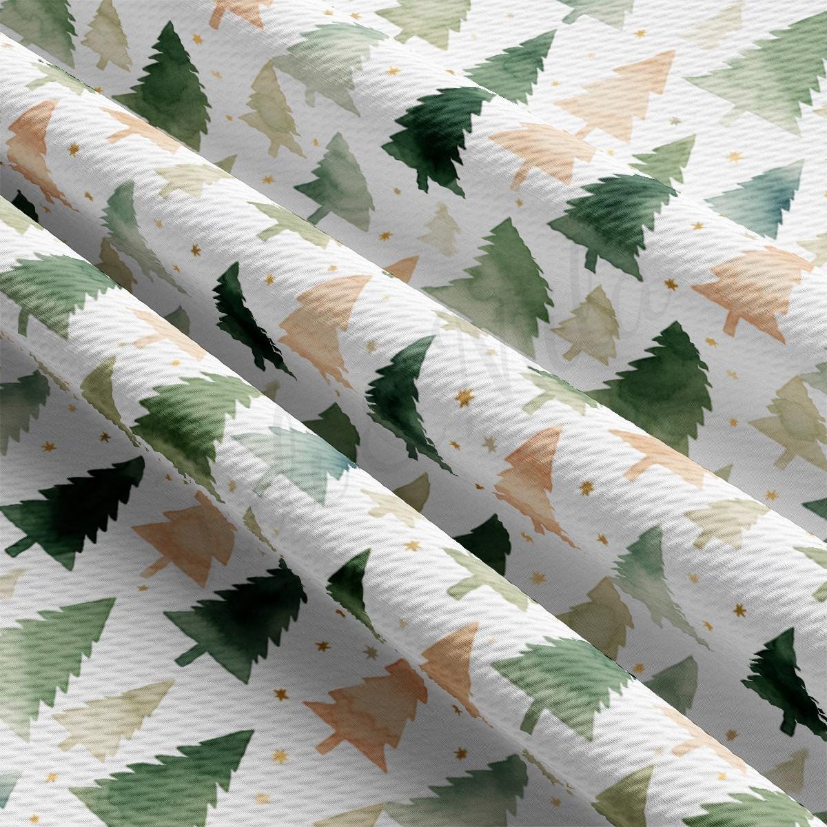 a close up of a pattern of trees on a white background