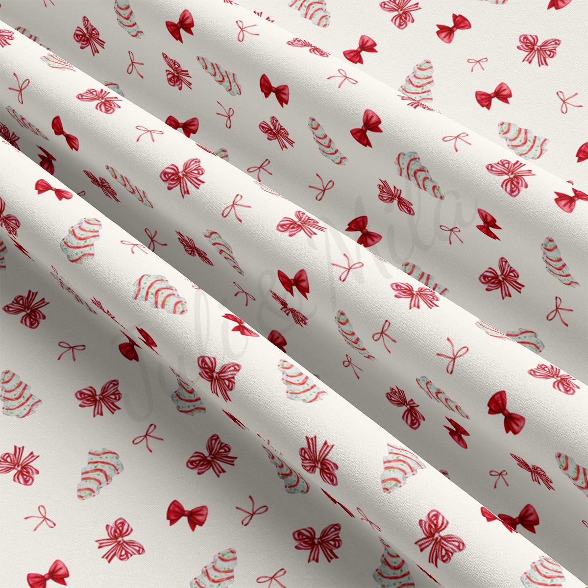 a close up of a red and white wallpaper