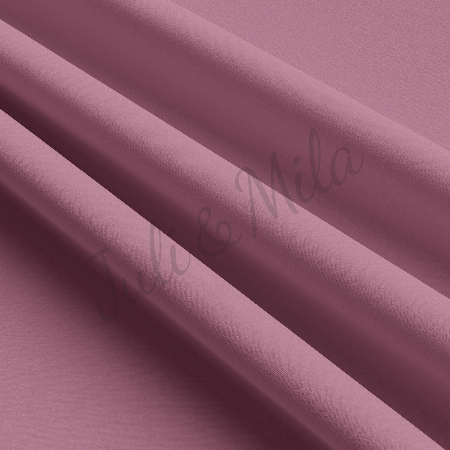 Mauve Double Brushed Polyester Fabric