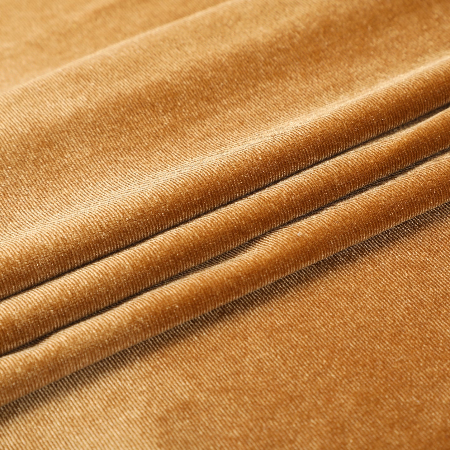 Gold Stretchy Velvet Fabric