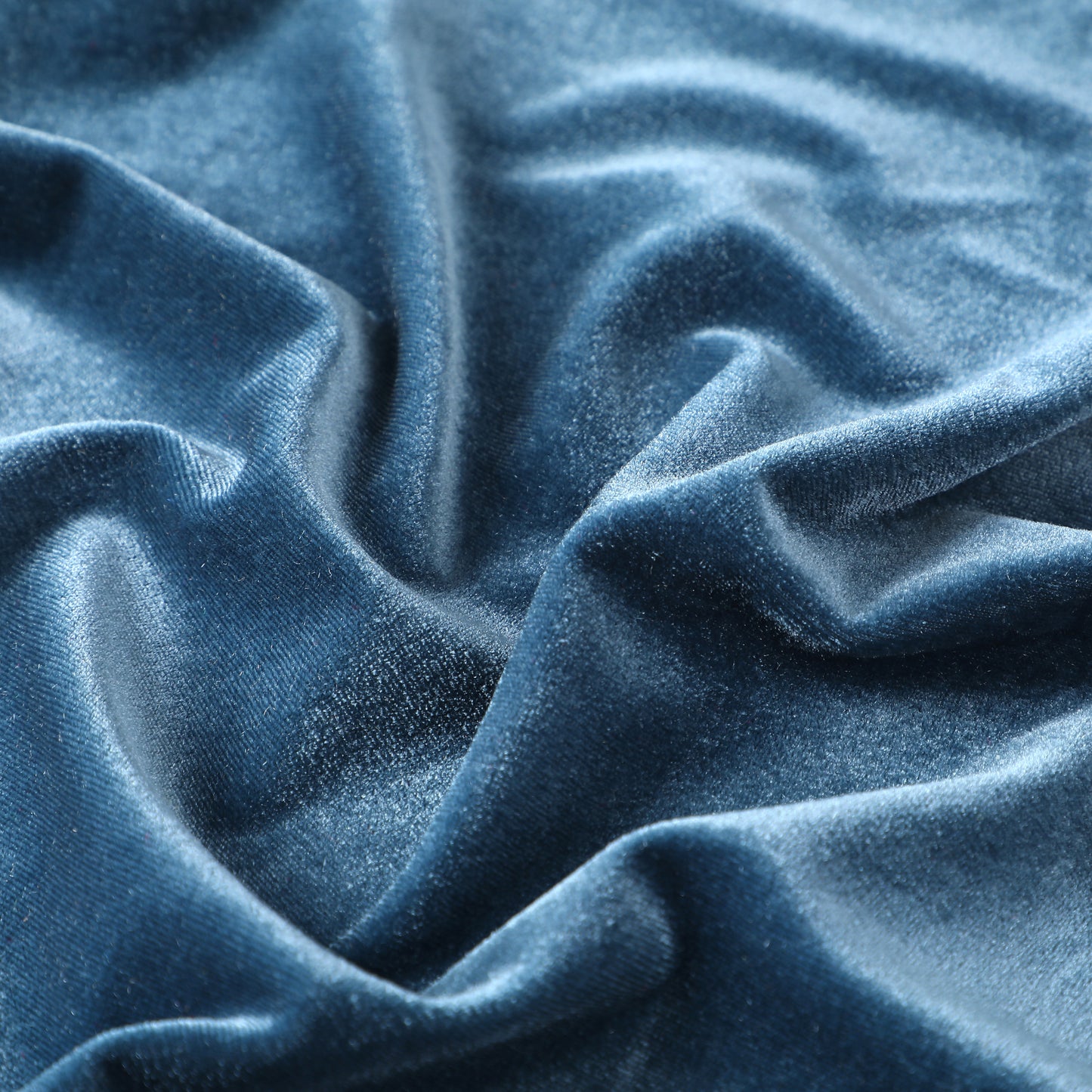 Storm Stretchy Velvet Fabric