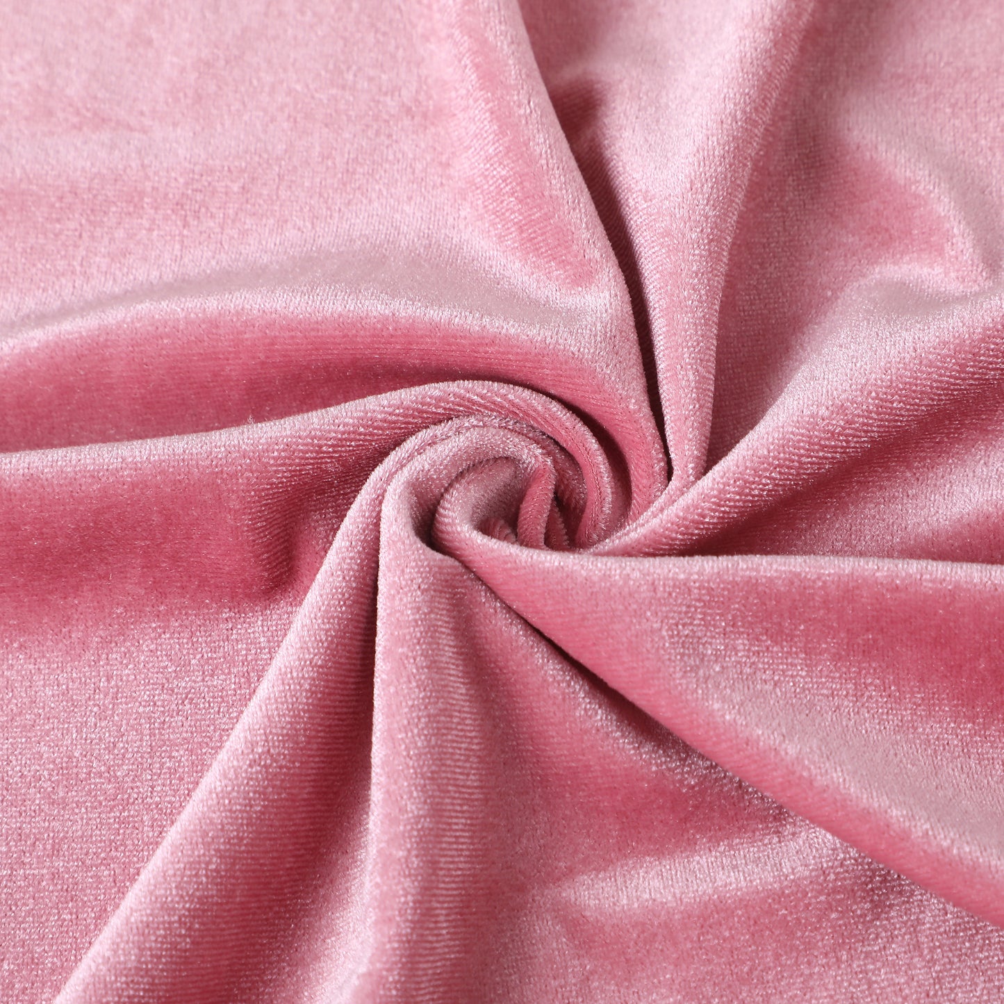 Mauve Stretchy Velvet Fabric