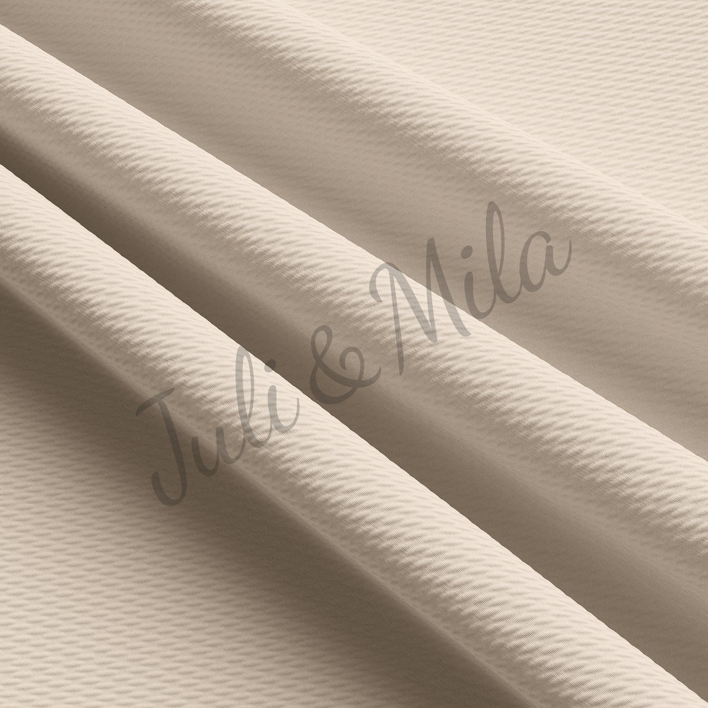 Cream Liverpool Bullet Textured Fabric