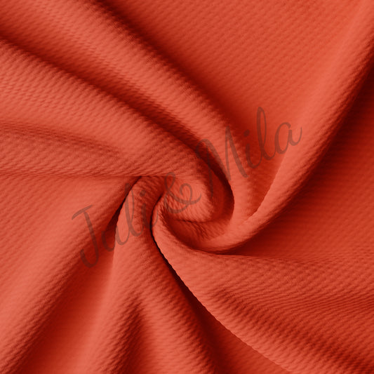 Fire Orange Liverpool Bullet Textured Fabric