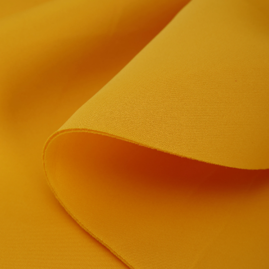 Golden Yellow Super Techno Scuba Neoprene Fabric