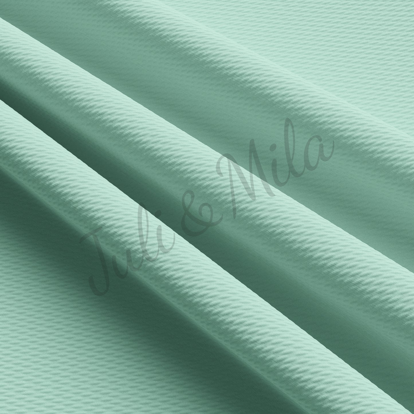 Mint Liverpool Bullet Textured Fabric