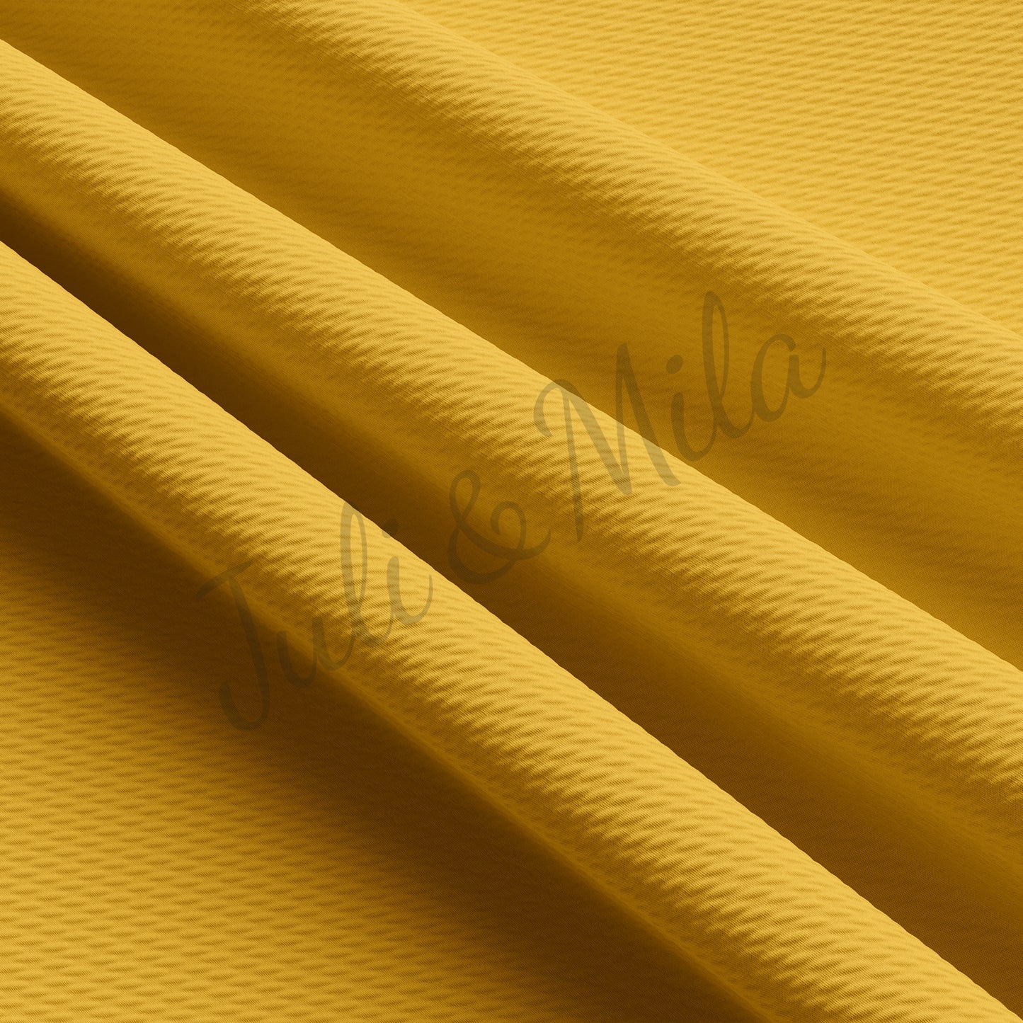 Mustard Liverpool Bullet Textured Fabric