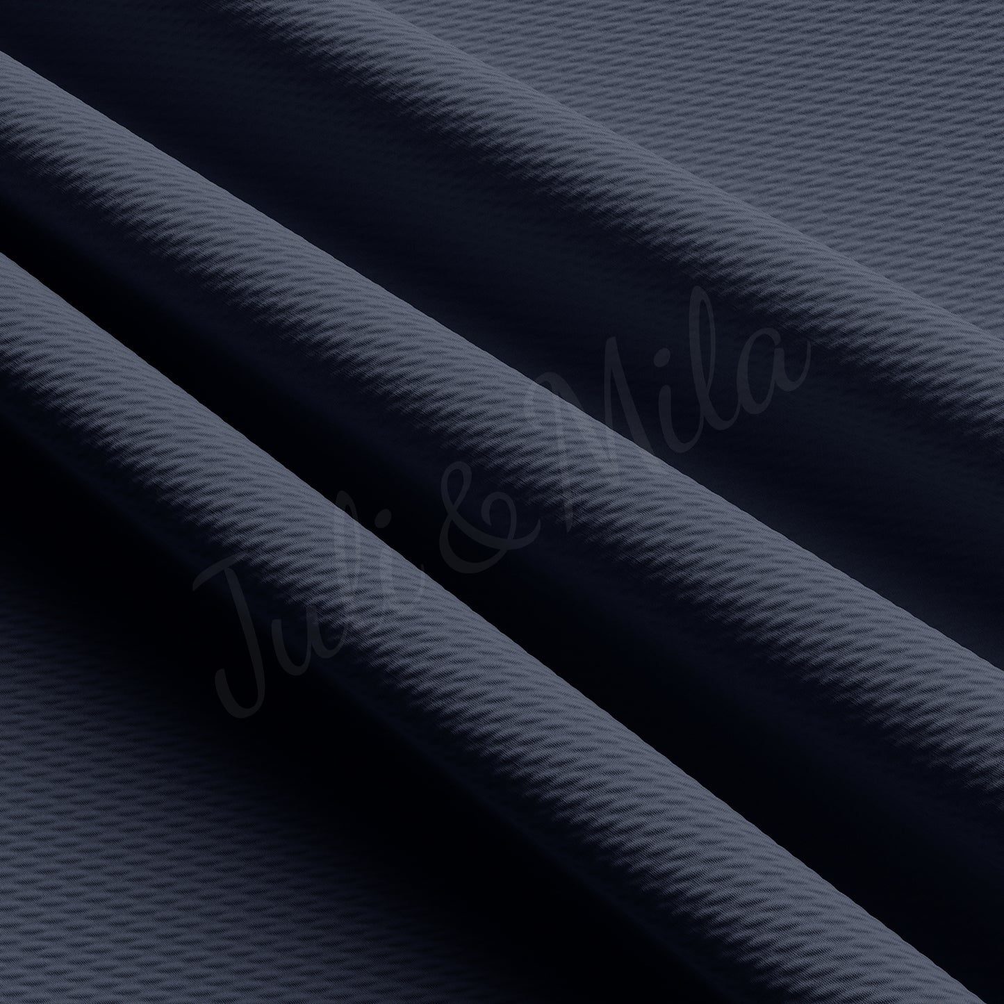 Navy Liverpool Bullet Textured Fabric