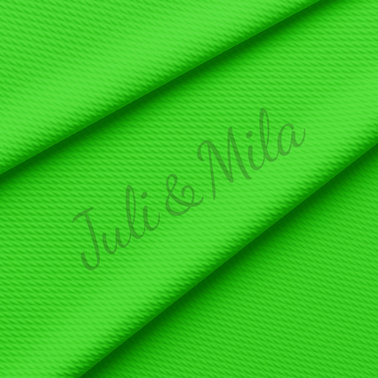 Neon Green Liverpool Bullet Textured Fabric