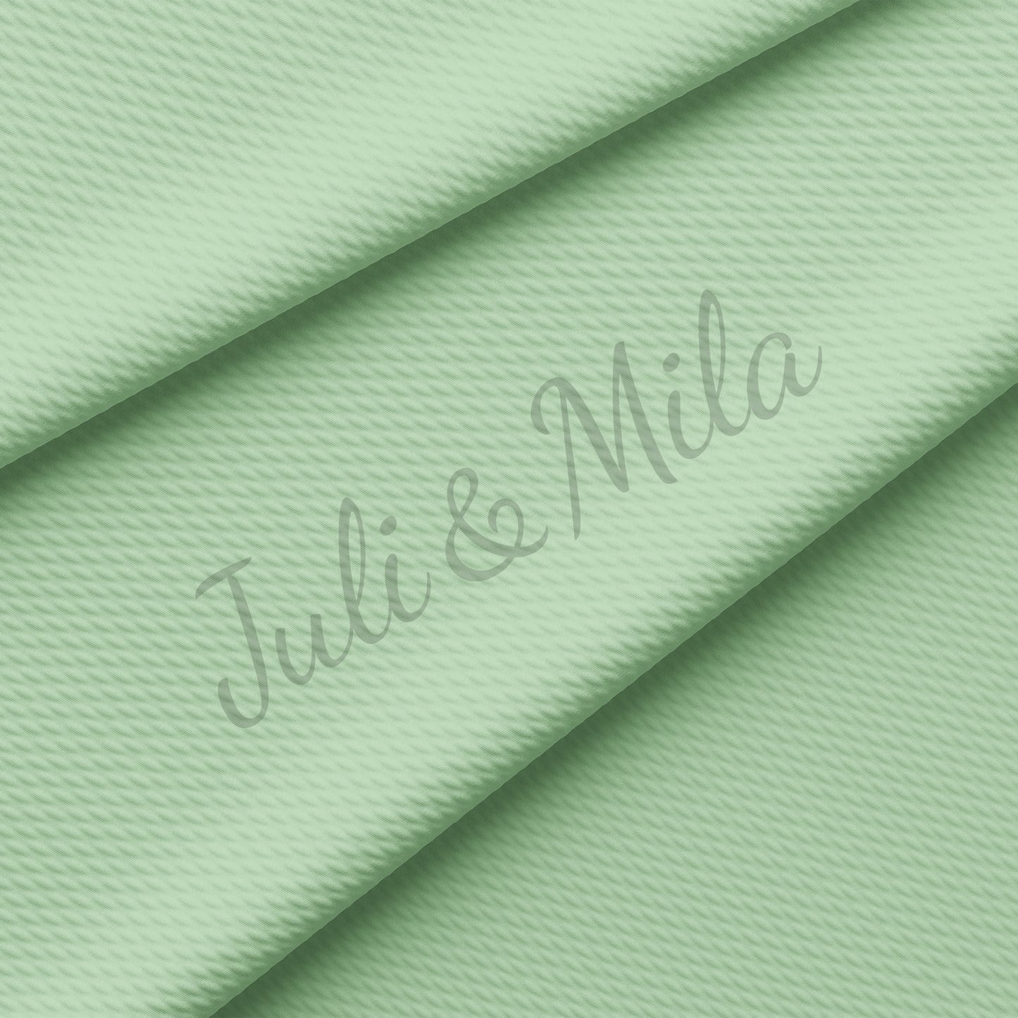 Pastel green Liverpool Bullet Textured Fabric