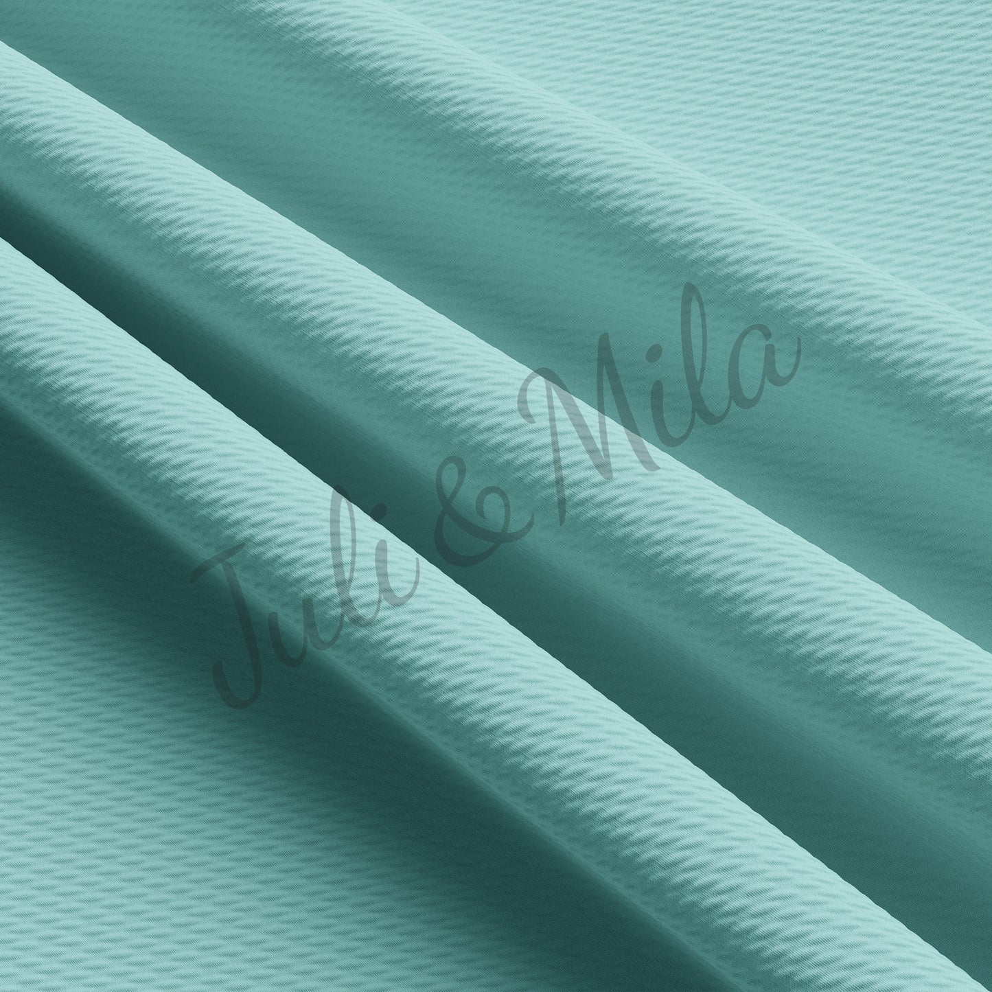 Pastel turquoise Liverpool Bullet Textured Fabric