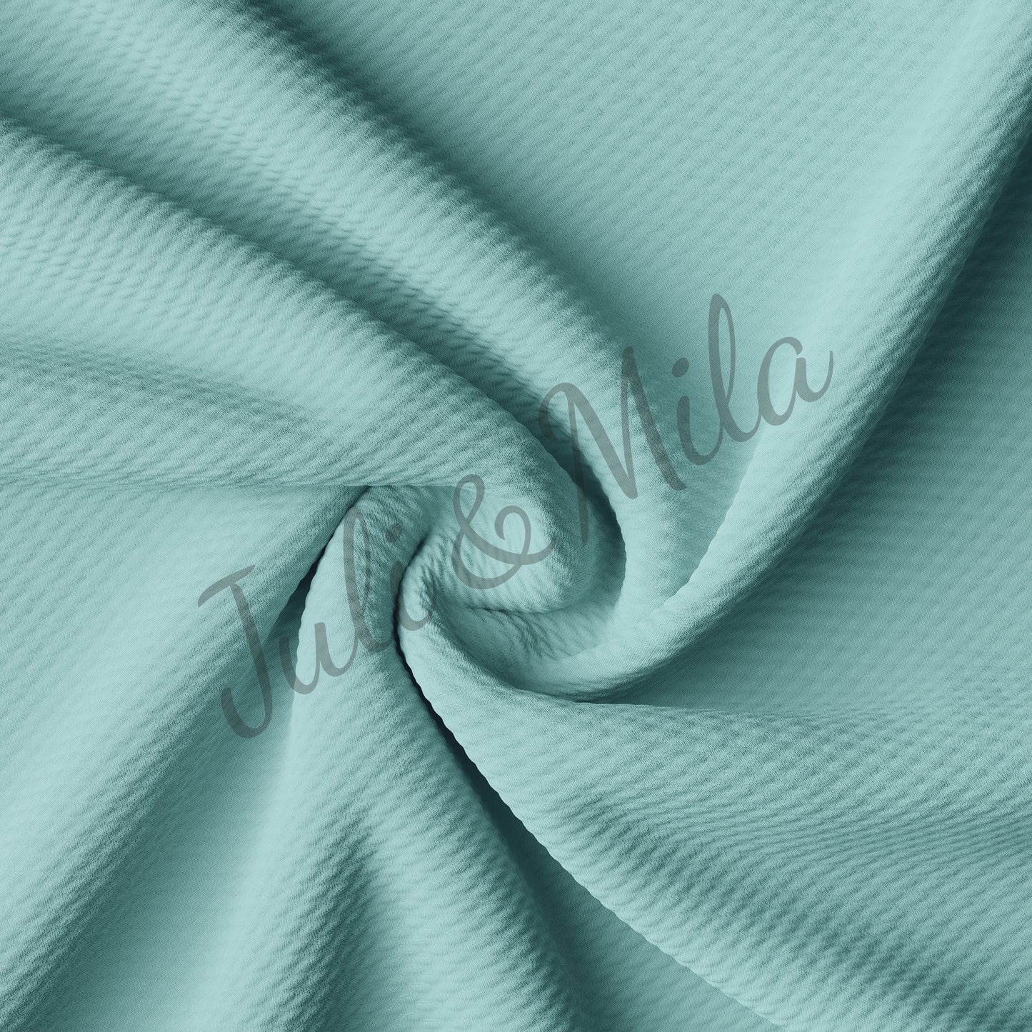 Pastel turquoise Liverpool Bullet Textured Fabric