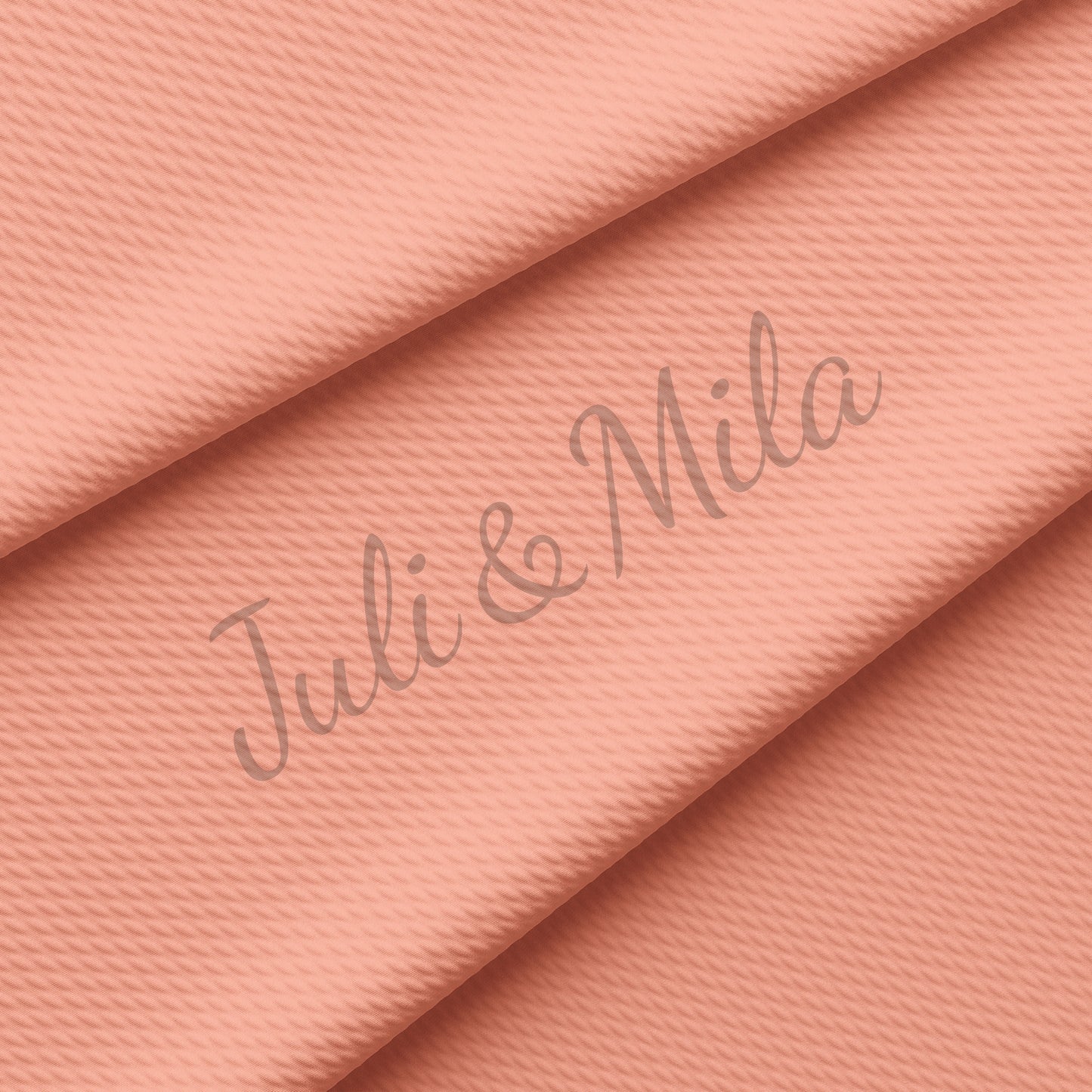 Salmon Liverpool Bullet Textured Fabric