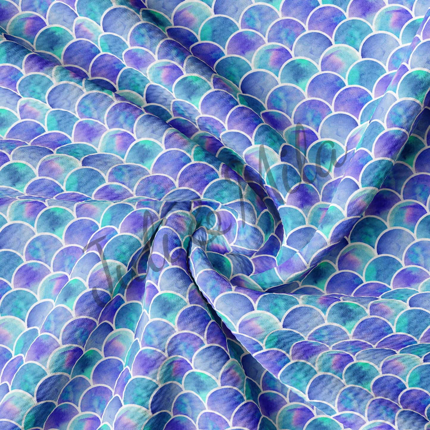 Printed Liverpool Bullet Textured Fabric