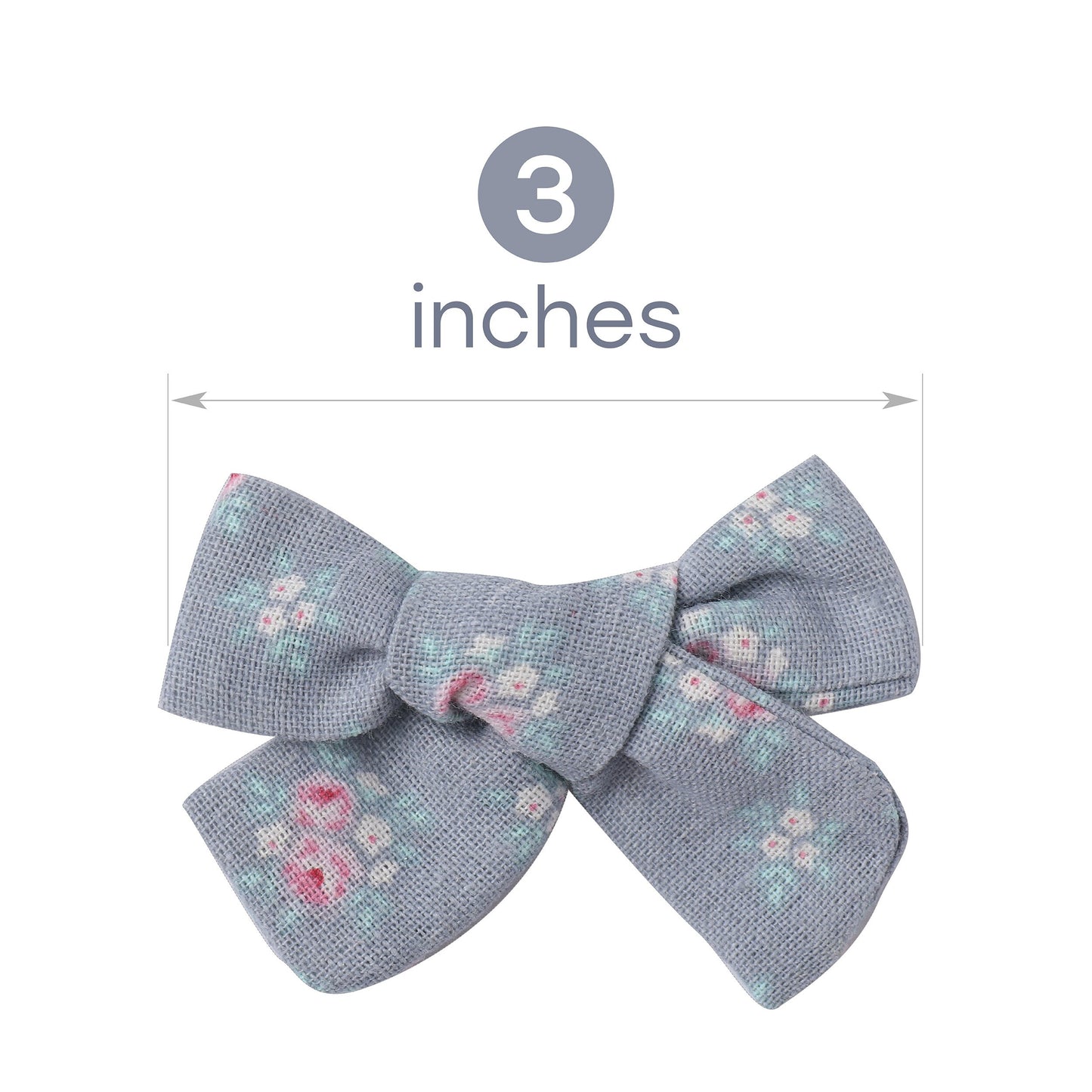 Linen hair bow clips bows for toddlers girls, school bow bows hair clips for girls barrettes alligator clip