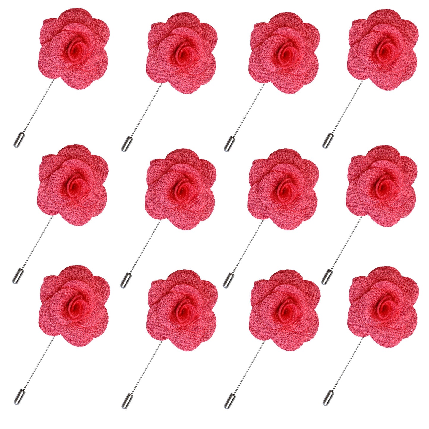 Flower Lapel Pin, Hot Pink Lapel Pin, Lapel Pin, Wedding Lapel Pin, Men Lapel Pin, Lapel Flower, Wedding Boutonniere, Gift, Men&#39;s Lapel