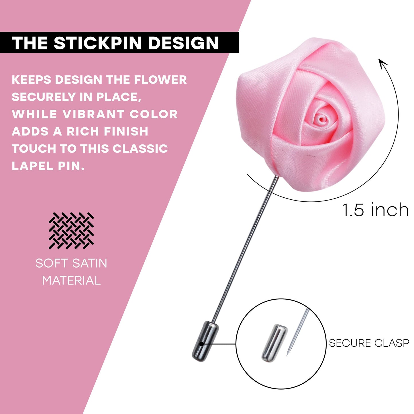 Flower Lapel Pin, Light Pink Lapel Pin, Lapel Pin, Wedding Lapel Pin, Men Lapel Pin, Lapel Flower, Wedding Boutonniere, Gift, Men&#39;s Lapel