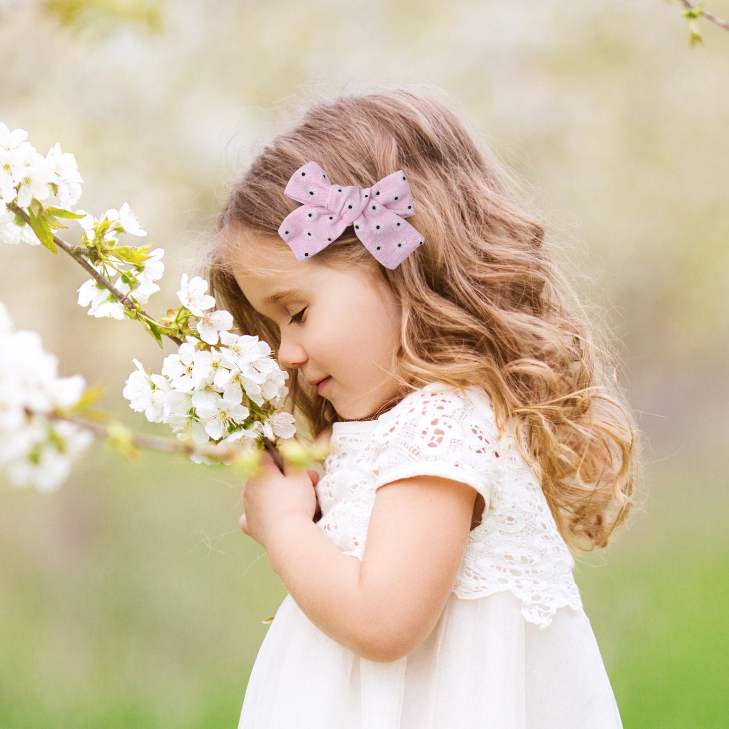 Linen hair bow clips bows for toddlers girls, school bow bows hair clips for girls barrettes alligator clip