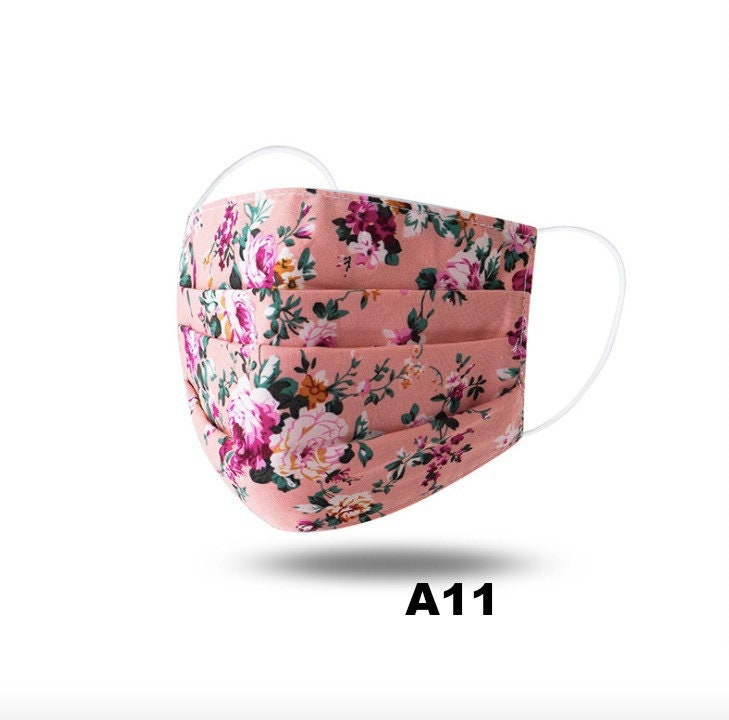 Face Mask Covering Fabric Washable 100% Cotton