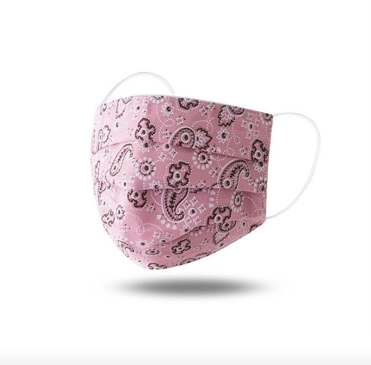 Face Mask Covering Fabric Washable 100% Cotton