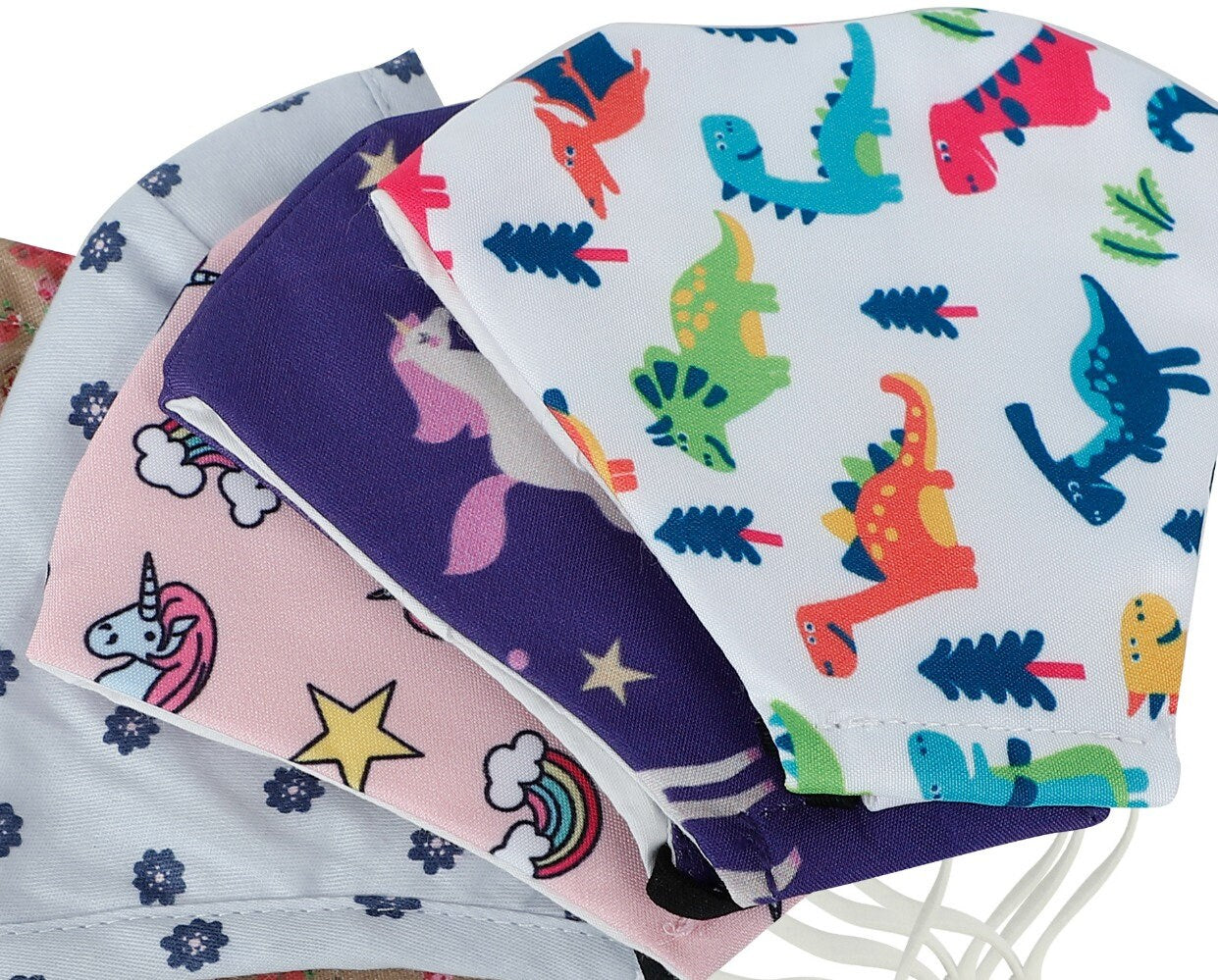 Reusable face mask for kids