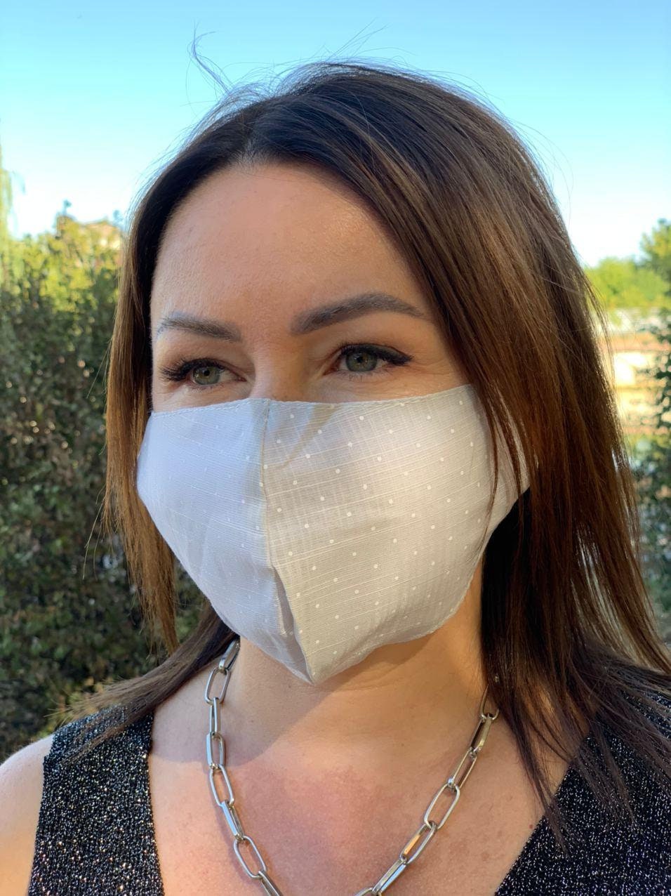 Face mask covering washable, 100% cotton